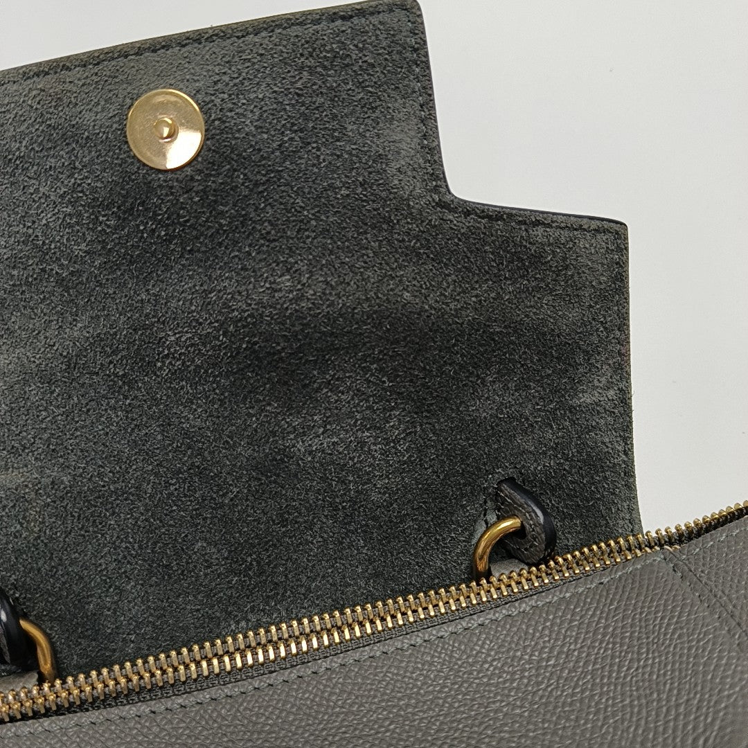 BELT Nano Calfskin Gray