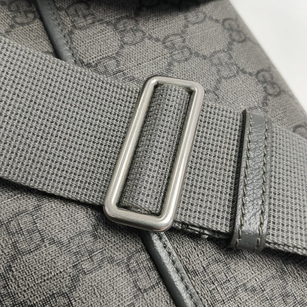 Ophidia Medium Monogram Coated Canvas Gray