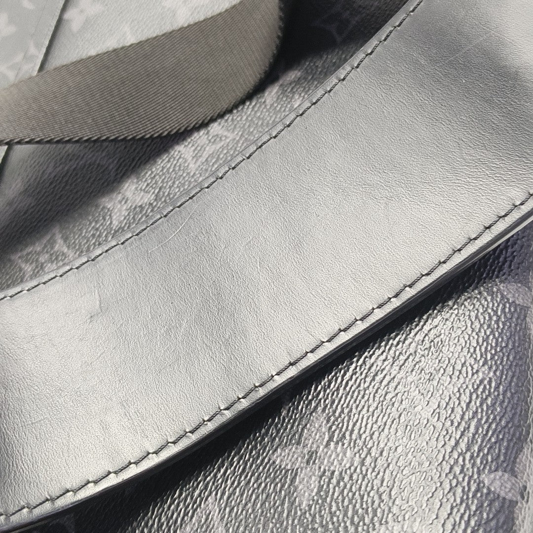 VOYAGER PM Monogram Coated Canvas Black