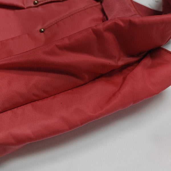 Nylon Top Handle Bag Pink
