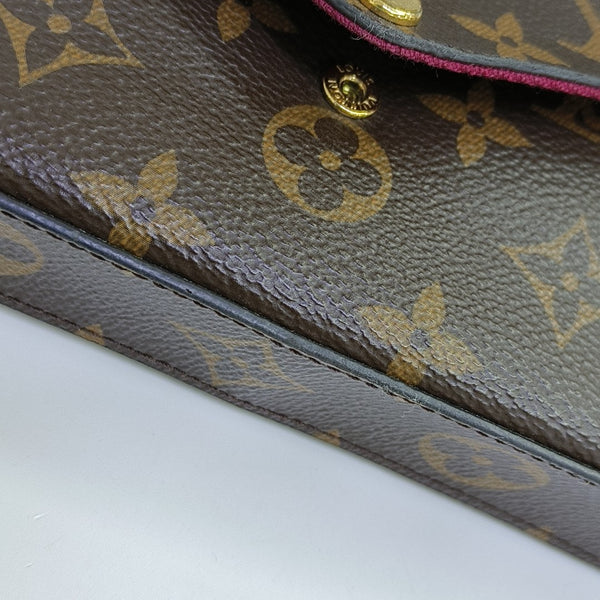 FÉLICIE Monogram Coated Canvas Brown