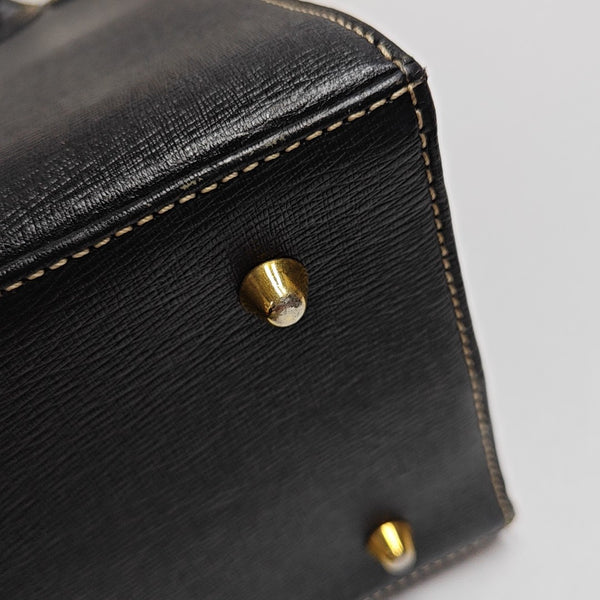 Calfskin Tote Bag Small Black