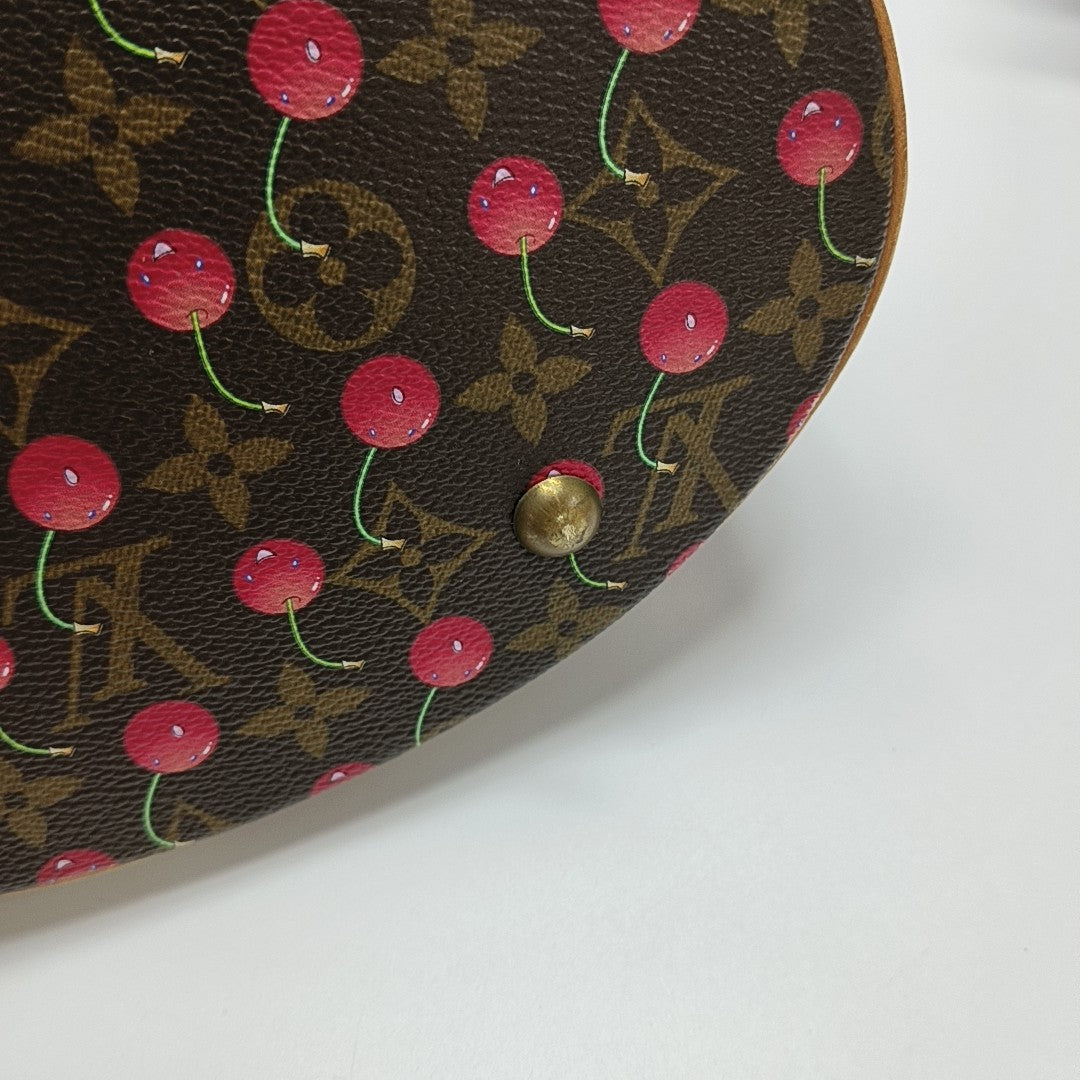 BUCKET PM Monogram Coated Canvas Brown