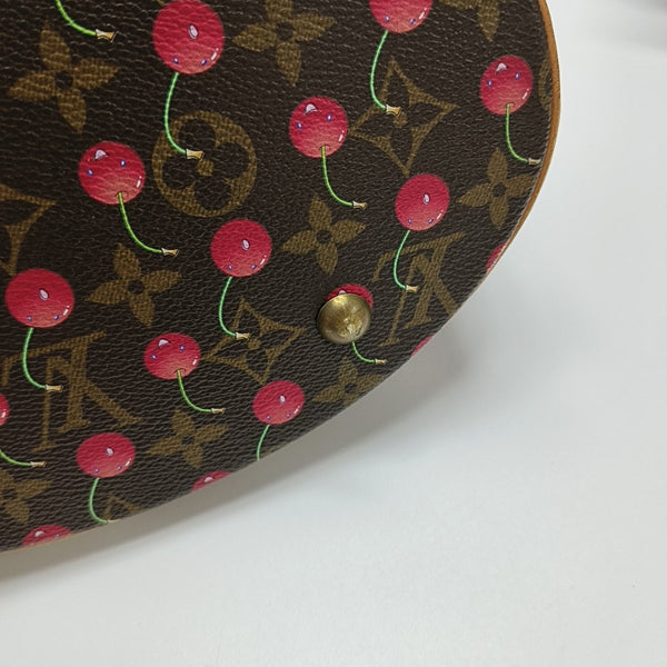 BUCKET PM Monogram Coated Canvas Brown