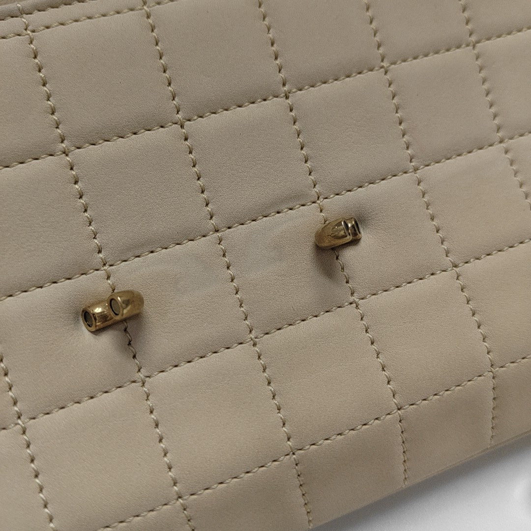 MAILLON Quilted Suede Yellow