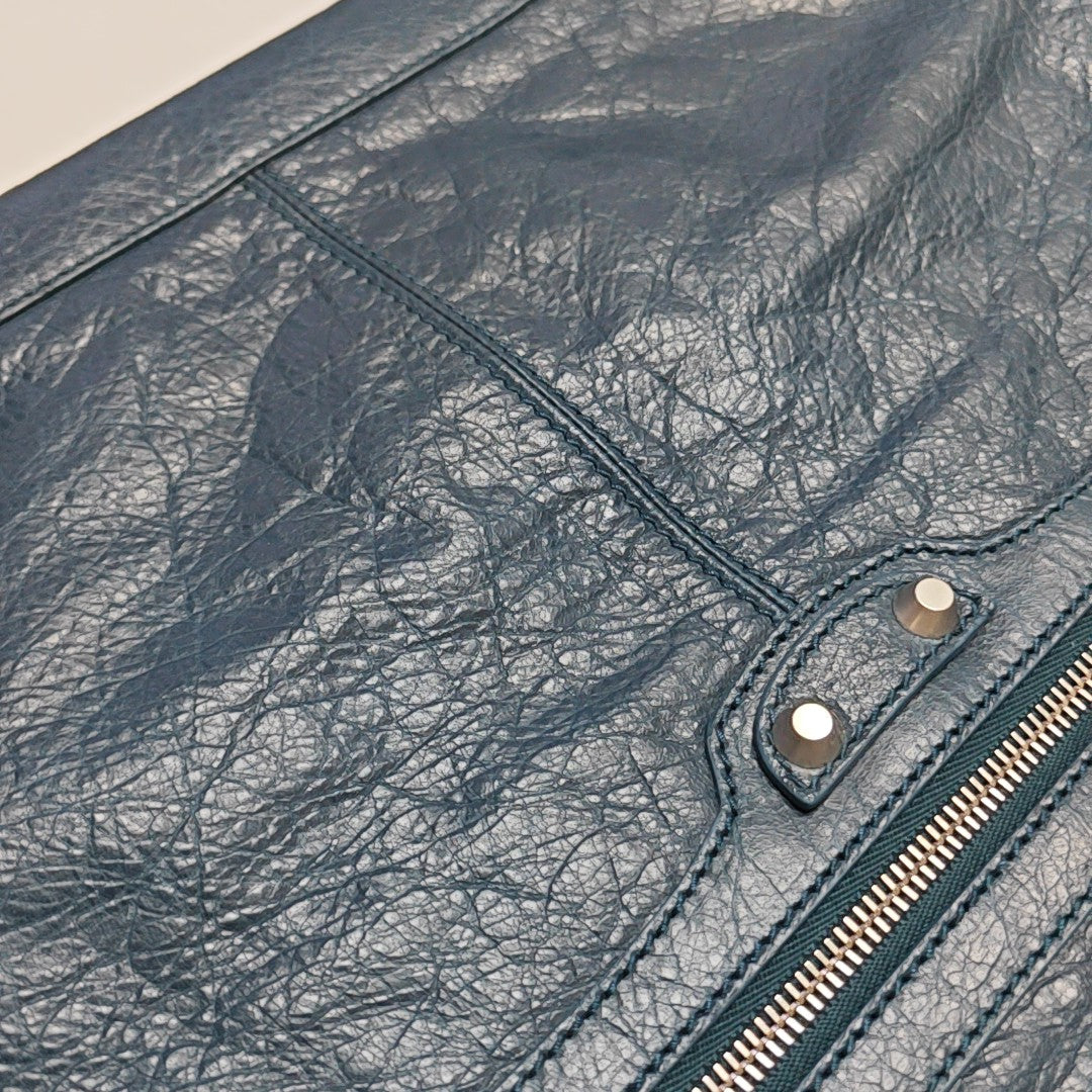 Classic City Medium Lambskin Blue