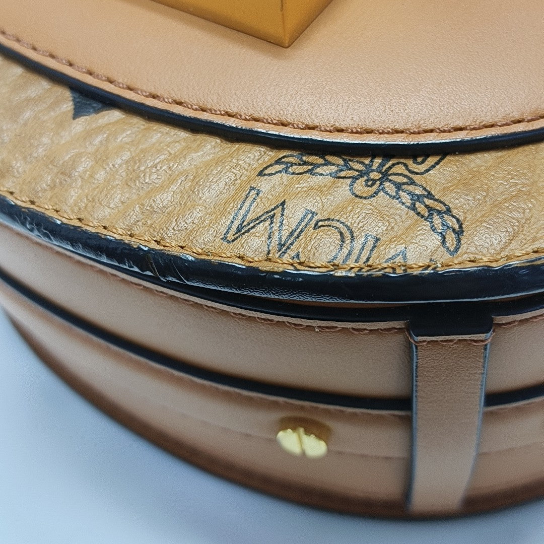 PATRICIA Mini Monogram Coated Canvas Brown