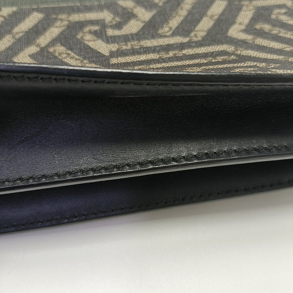 Coated Canvas Shoulder Bag Multicolor