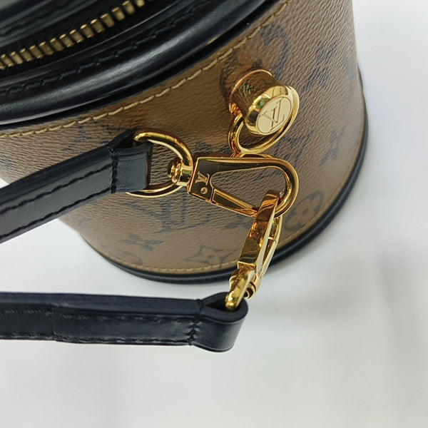 CANNES PM Monogram Coated Canvas Brown