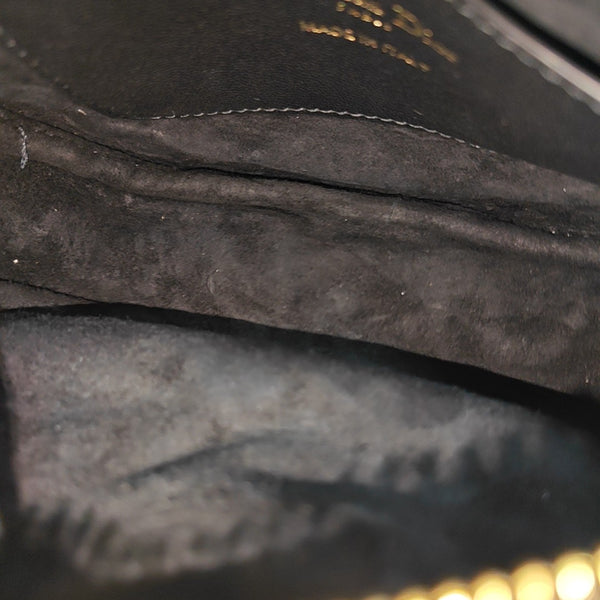 Vibe Super Mini Cannage Lambskin Black
