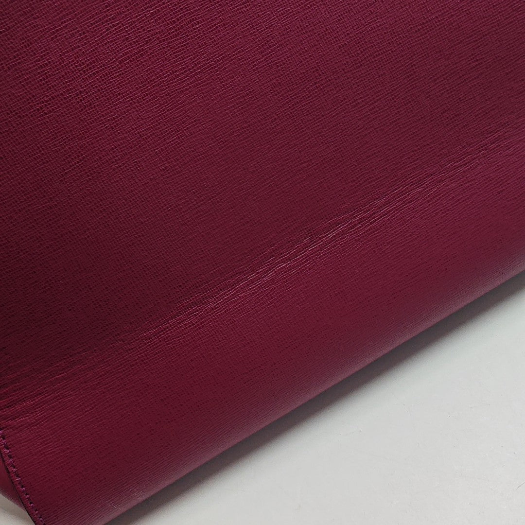 2 Jours Medium Calfskin Purple