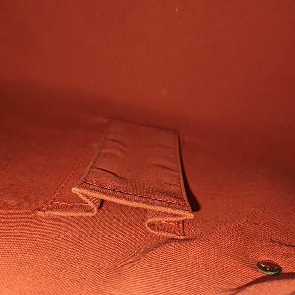 RIBERA MM Damier Ebene Coated Canvas Brown