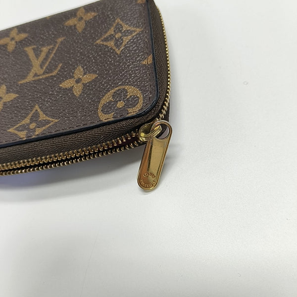 ZIPPY Monogram Coated Canvas Brown Wallet