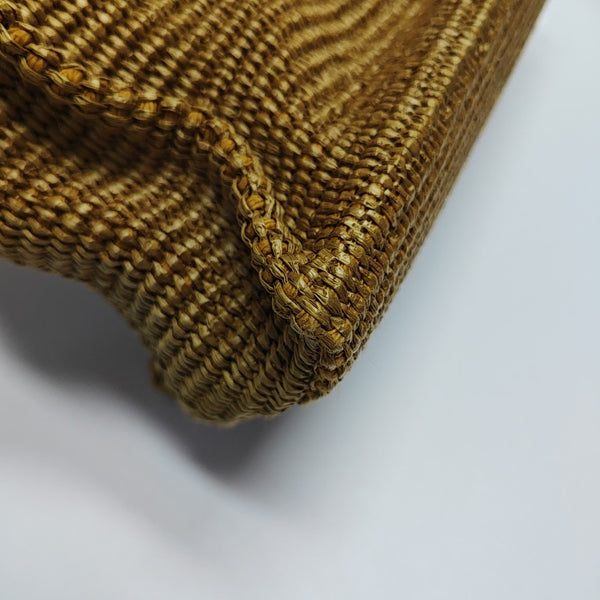 Straw Tote Bag Brown