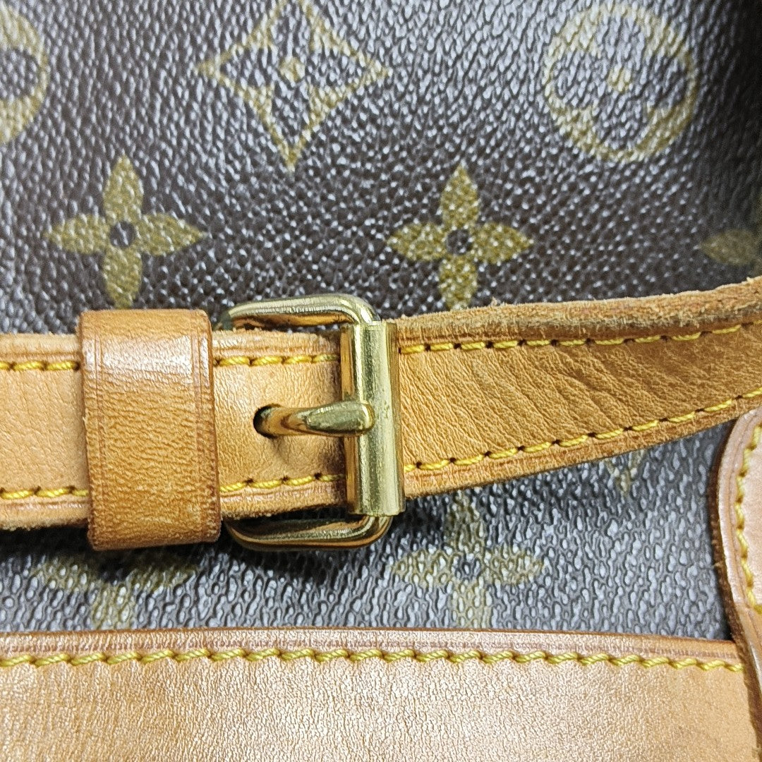 SAUMUR Monogram Coated Canvas Brown