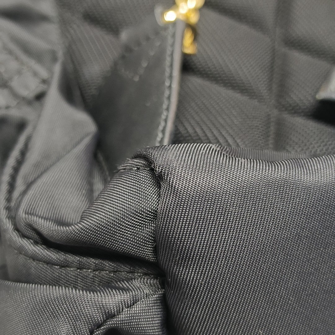 The Rucksack Medium Nylon Black