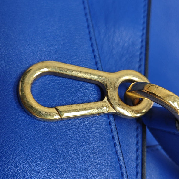 Puzzle Large Calfskin Blue