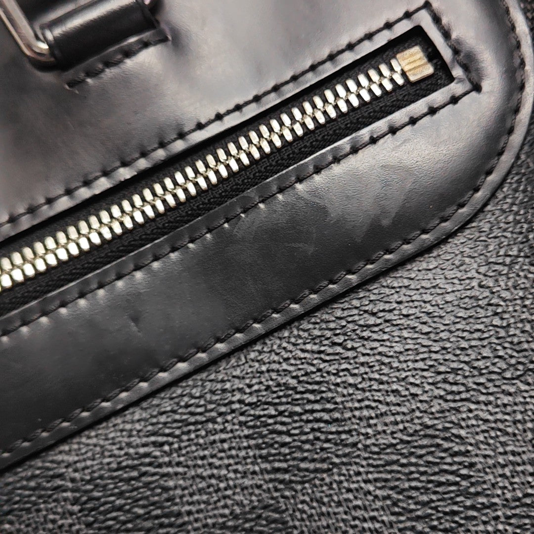 PORTE-DOCUMENTS Damier Graphite Coated Canvas Black