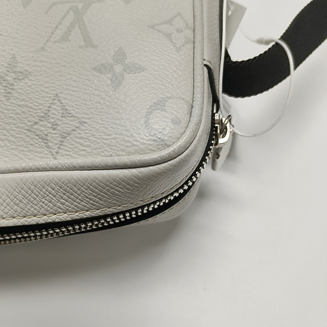 OUTDOOR PM Monogram Coated Canvas White