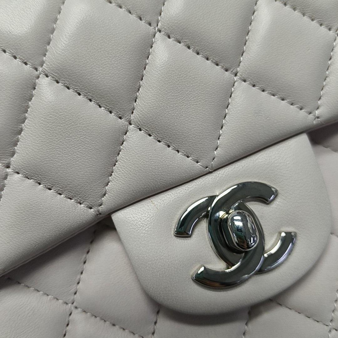 CLASSIC FLAP Small Quilted Calfskin Pink