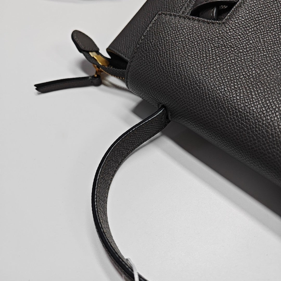 BELT Nano Calfskin Gray