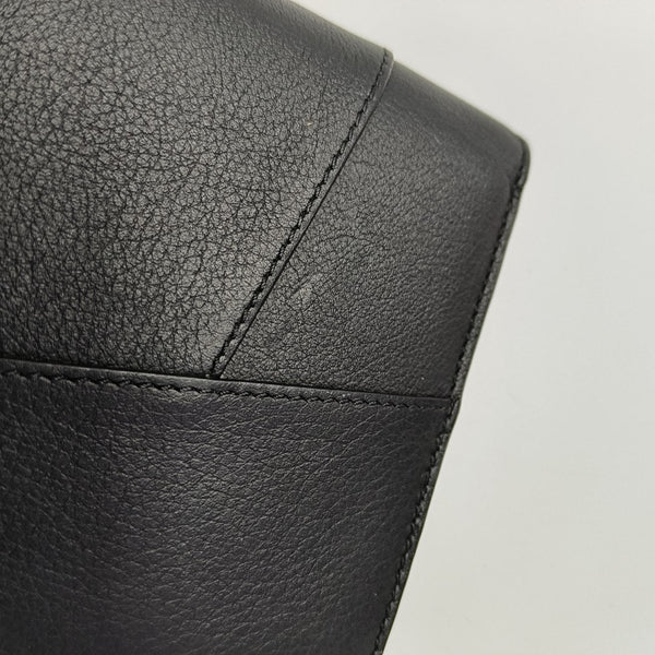 Puzzle Calfskin Black Wallet