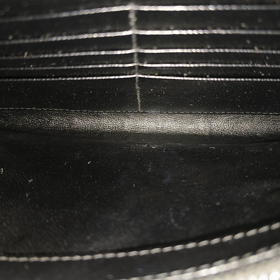 MONOGRAM Medium Chevron Calfskin Black