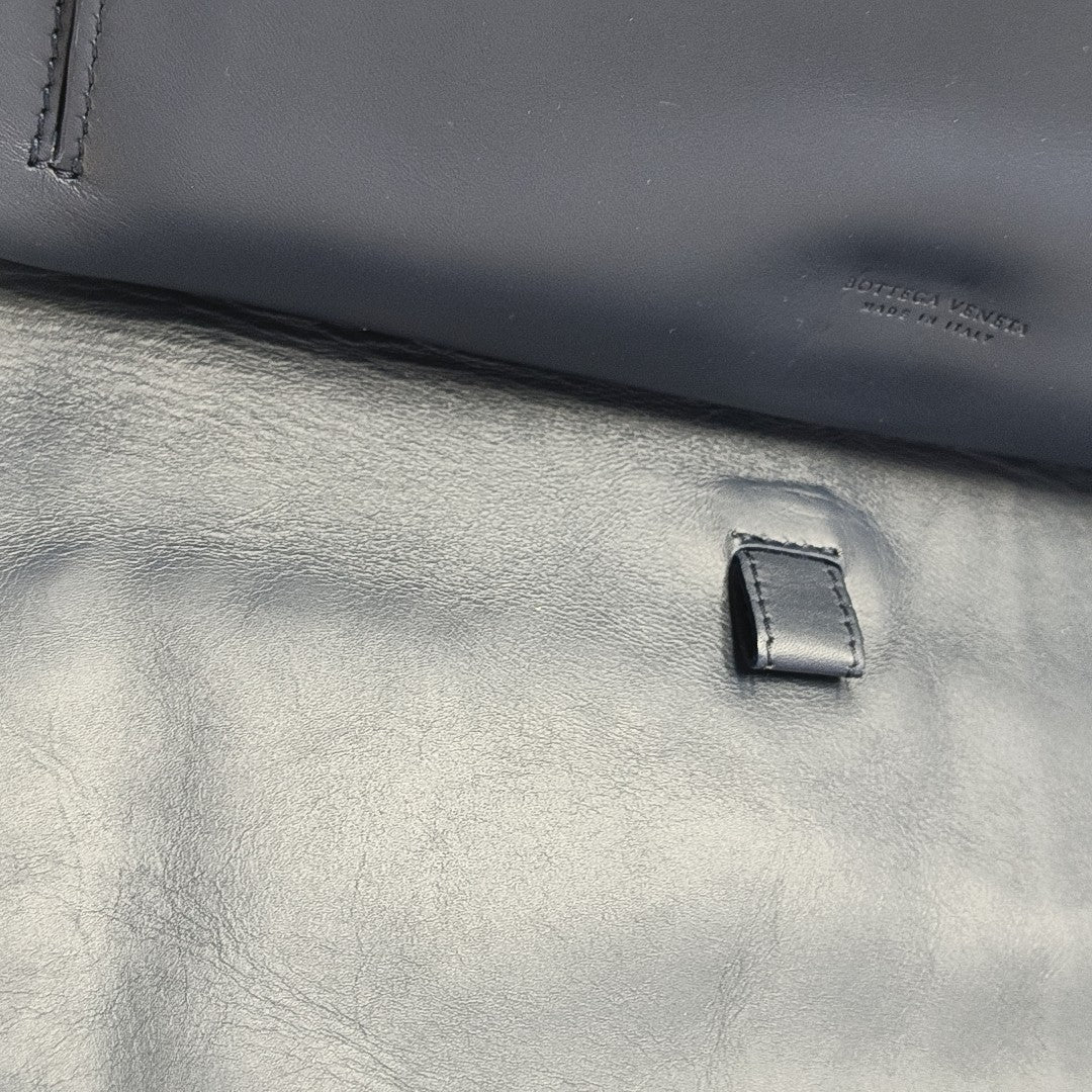Calfskin Clutch Blue
