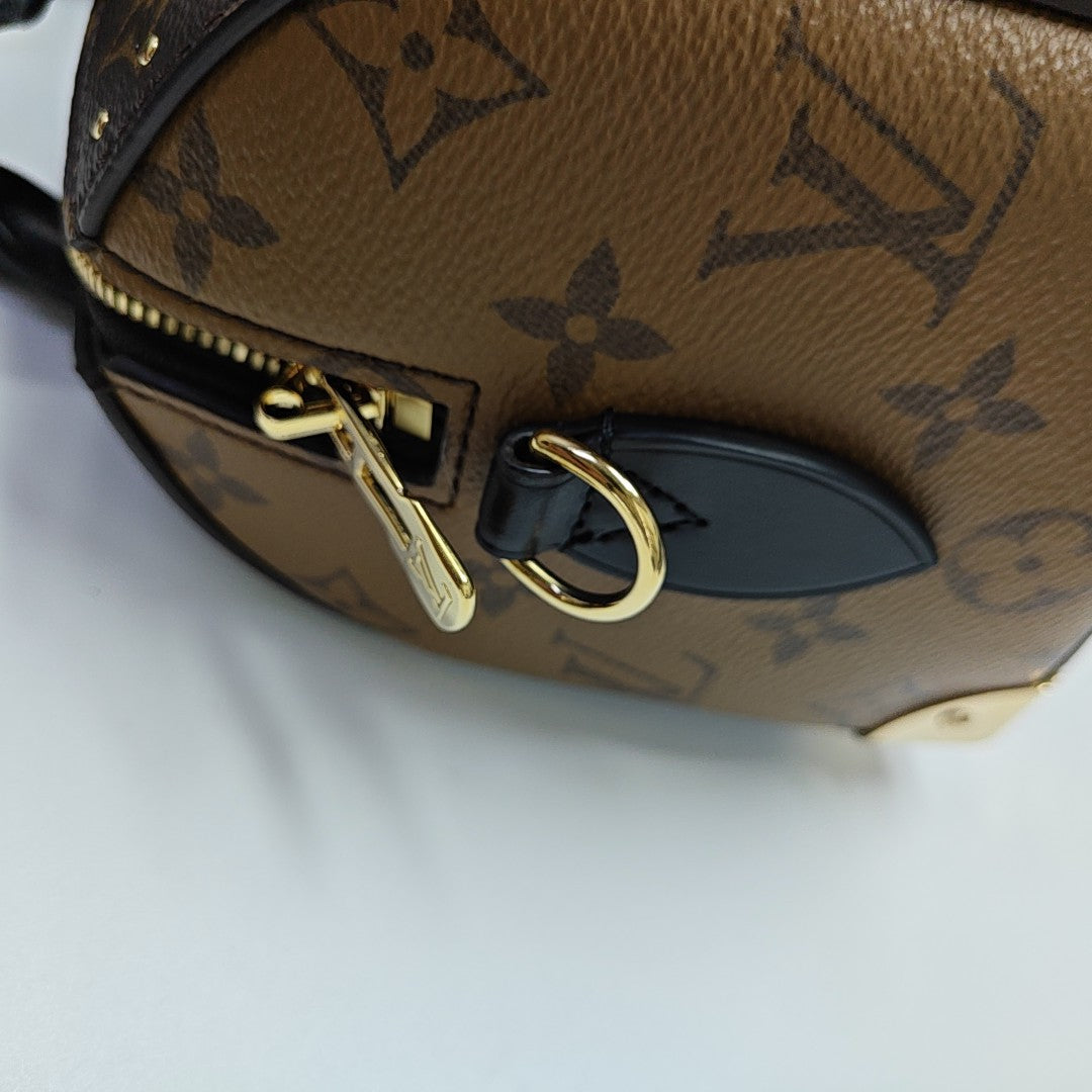 SPEEDY TRUNK 20 Monogram Coated Canvas Brown