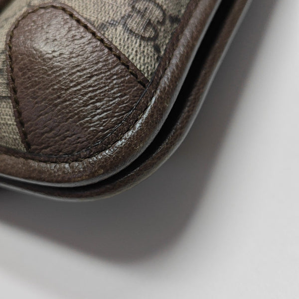 Neo Vintage Small Monogram Coated Canvas Beige