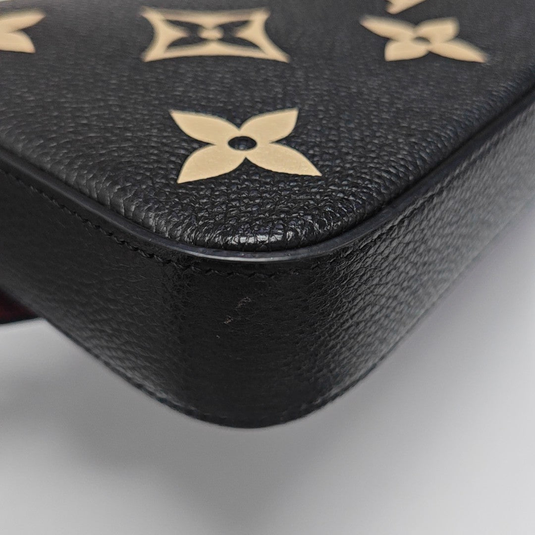 FÉLICIE Monogram Calfskin Black