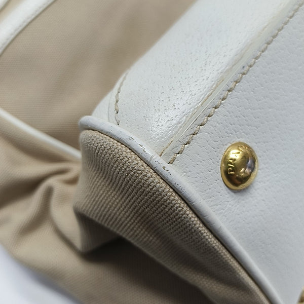Canvas Shoulder Bag Brown
