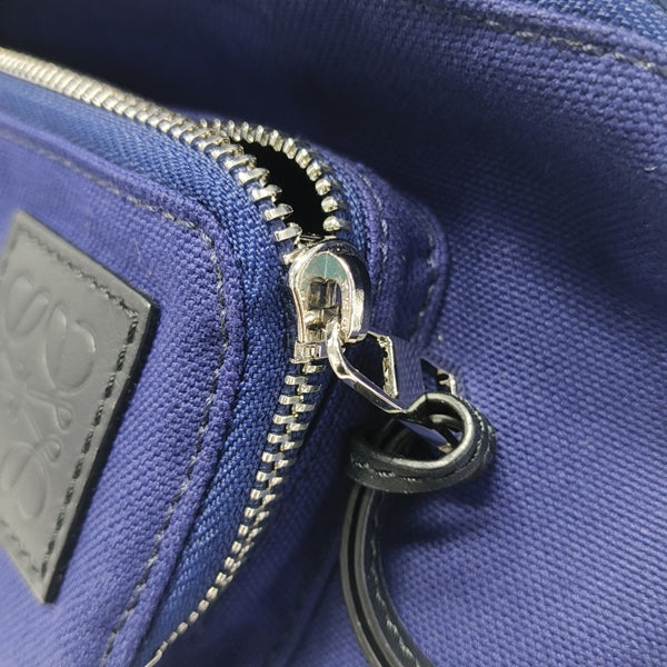 Canvas Belt Bag Blue