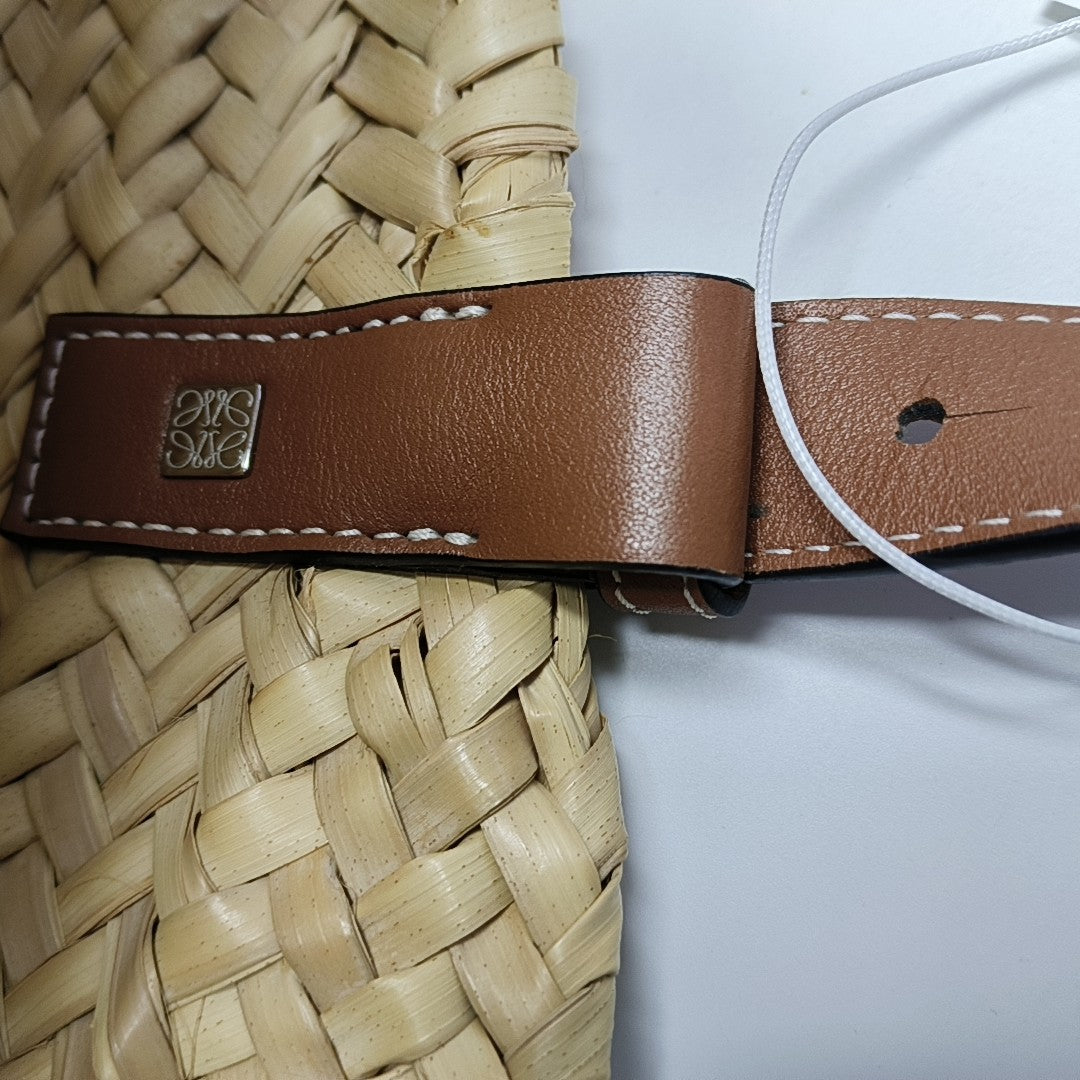 Basket Small Straw Beige