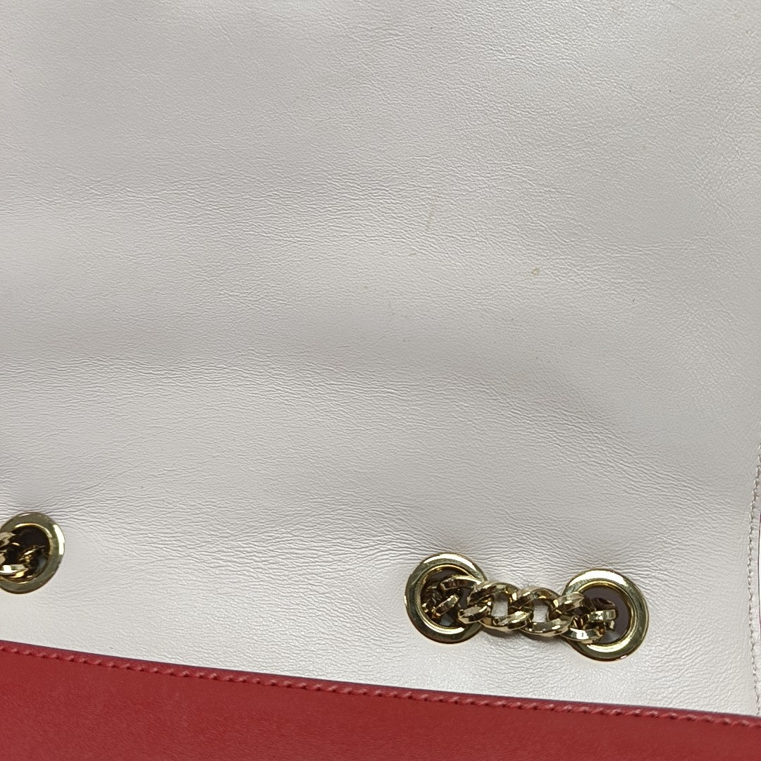 Vara Quilted Patent Leather Red