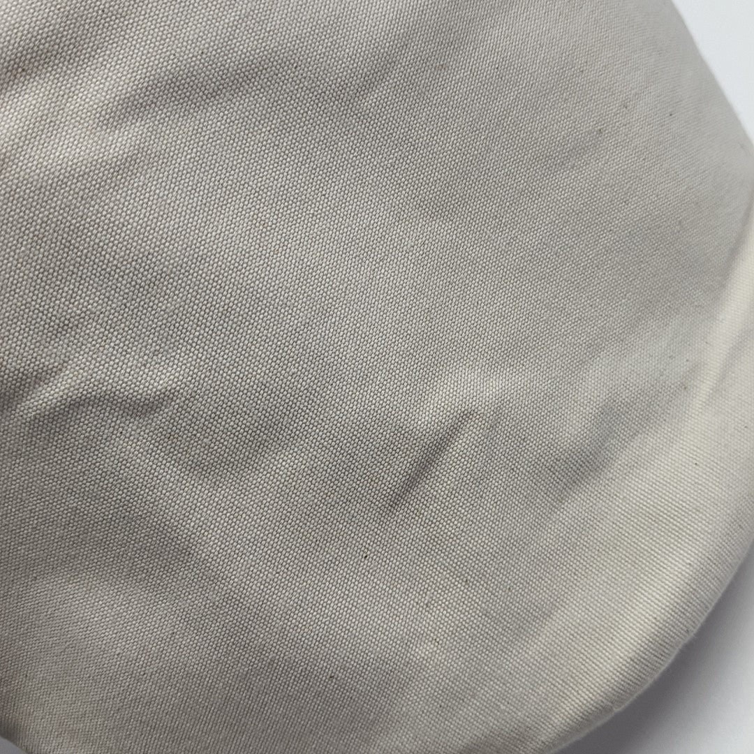 Canvas Bucket Bag White