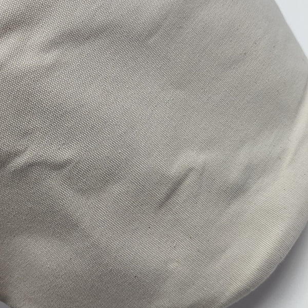 Canvas Bucket Bag White