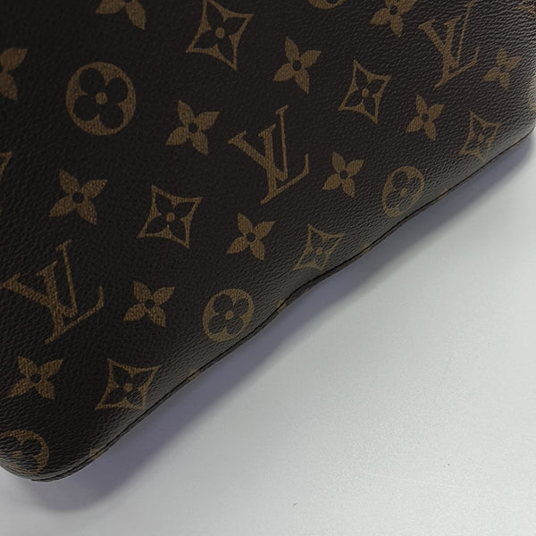 NÉONOÉ MM Monogram Coated Canvas Brown