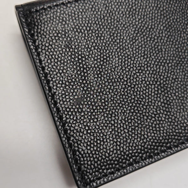 Calfskin Card Holder Black