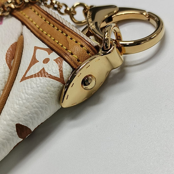 LV × TM VINTAGE MILLA Monogram Coated Canvas White