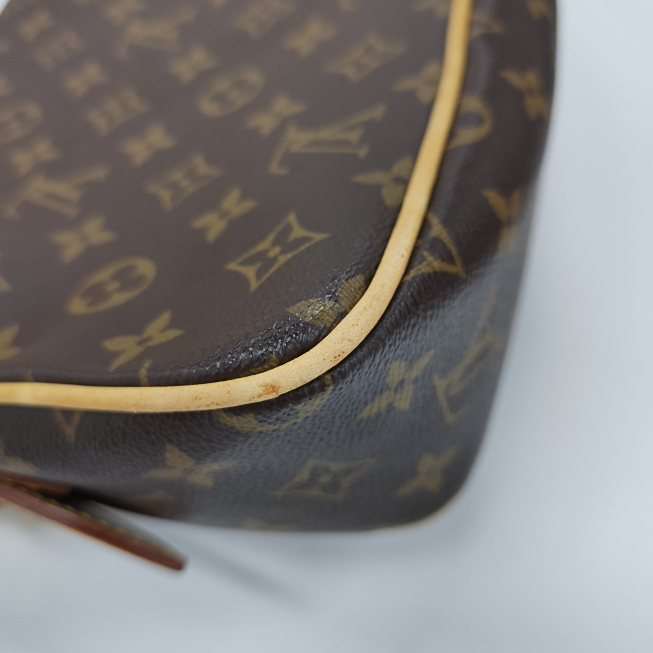HUDSON PM Monogram Coated Canvas Brown