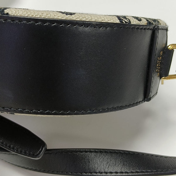 Fabric Crossbody Bag White