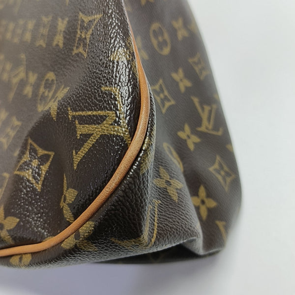 BATIGNOLLES GM Monogram Coated Canvas Brown