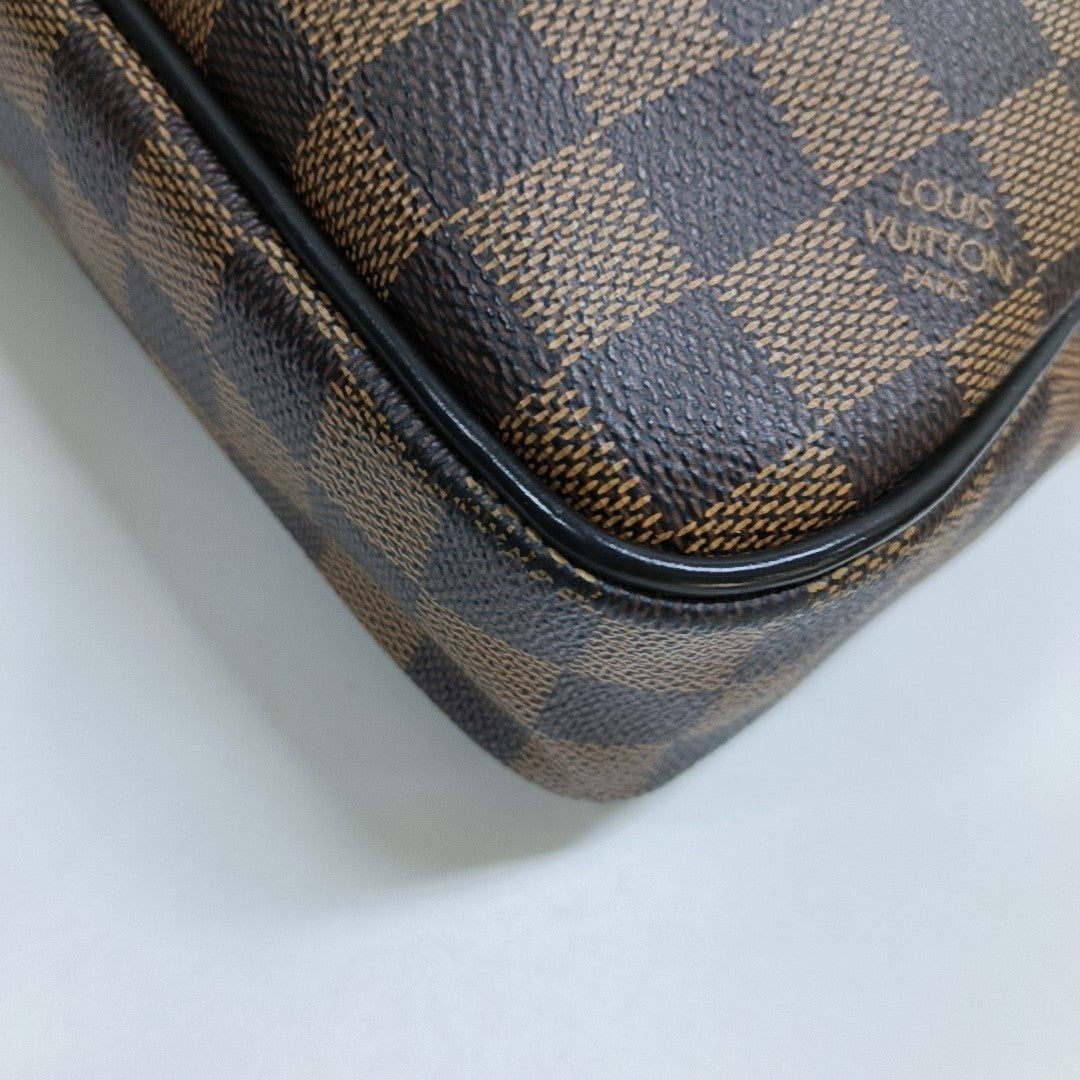 PORTE-DOCUMENTS PM Damier Ebene Coated Canvas Brown