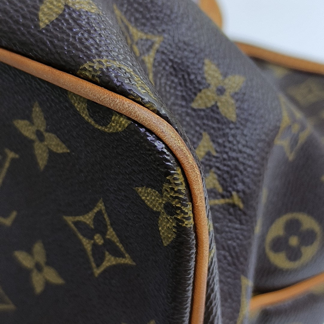 PALERMO PM Monogram Coated Canvas Brown