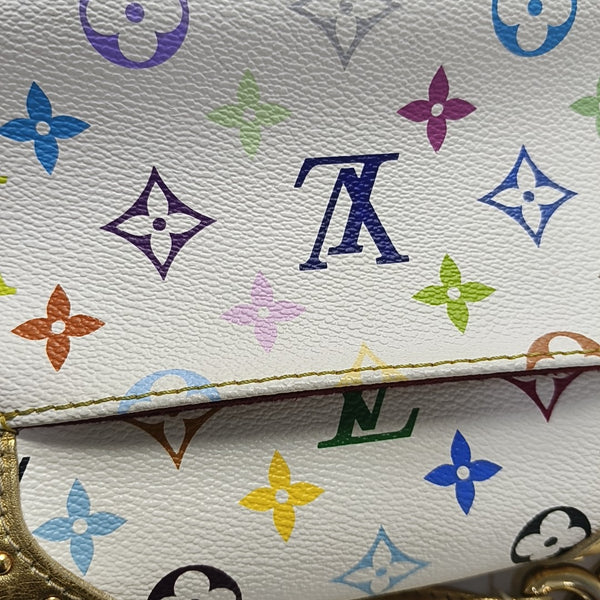 LV × TM MARILYN Monogram Coated Canvas White