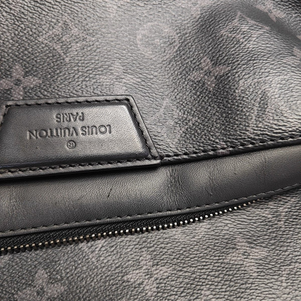 DISCOVERY PM Monogram Coated Canvas Black