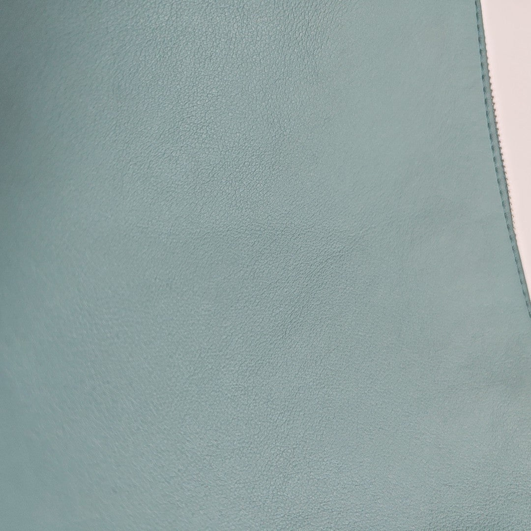 Calfskin Shoulder Bag Blue