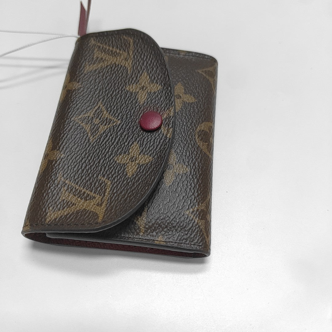 VICTORINE Monogram Coated Canvas Brown Wallet