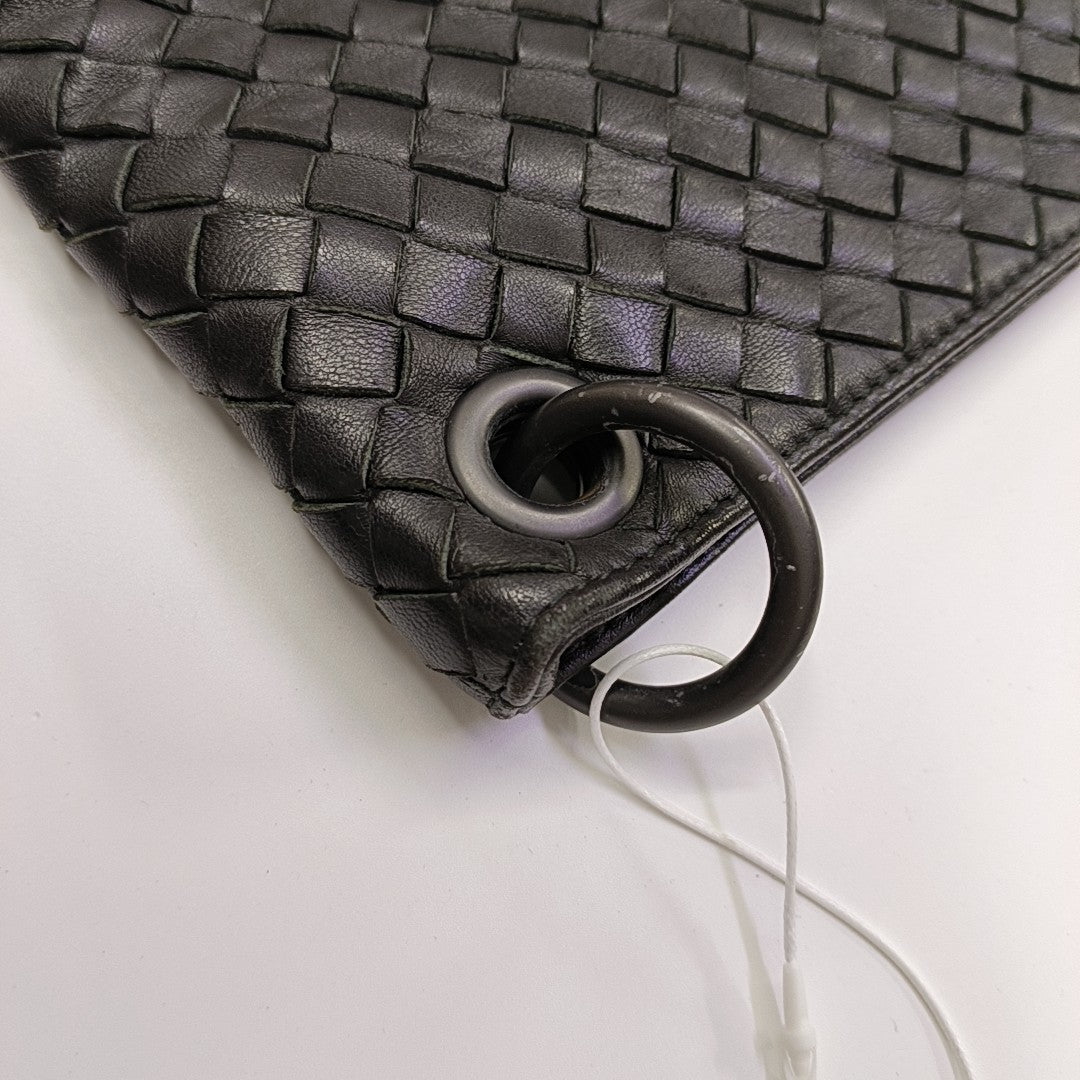 Calfskin Shoulder Bag Black